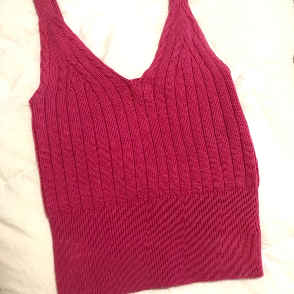 Wilfred Tops - Wilfred Fuchsia Knit Top